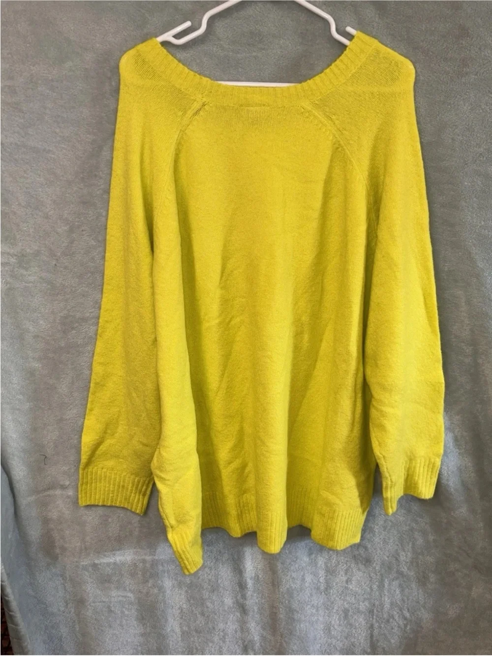 torrid Bright Lemon Scoop Neck Sweater
